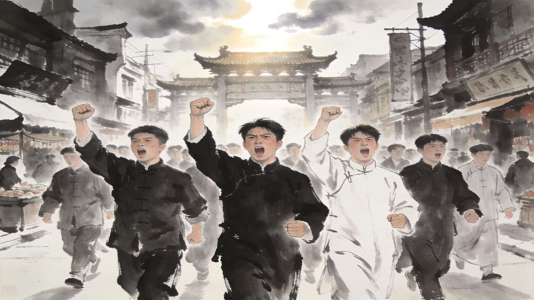 1919年5月4日：一群学生，把整个中国点燃了